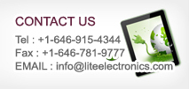 Contact us - Phone Number Customer Service : +82-41-622-6250, Fax Number : +82-41-622-6251, E-mail Administrator : info@liteelectronics.com  